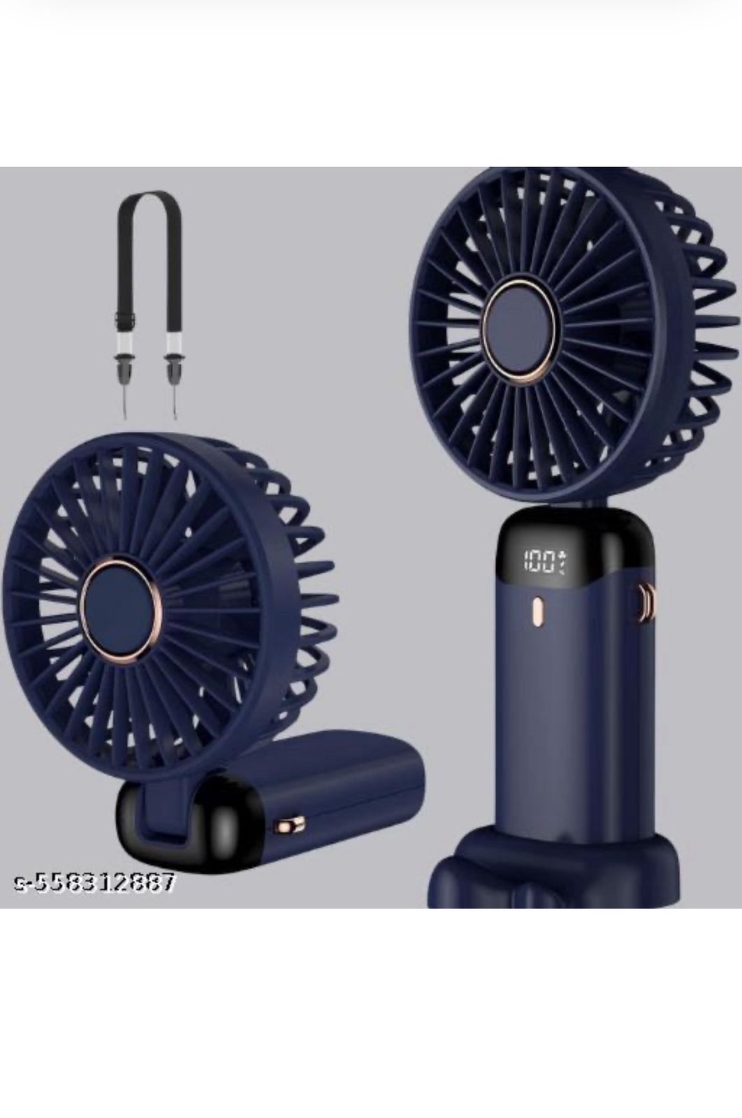 Rechargeable Hand Neck Fan
