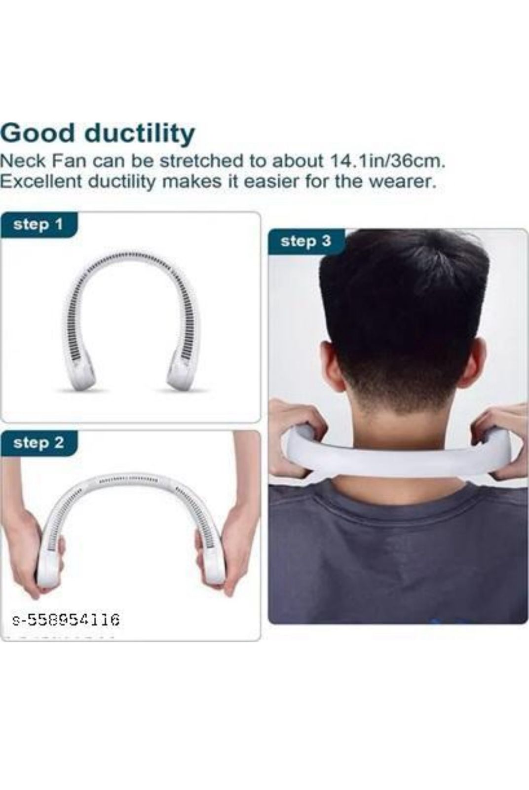 Bladeless Neck Fan