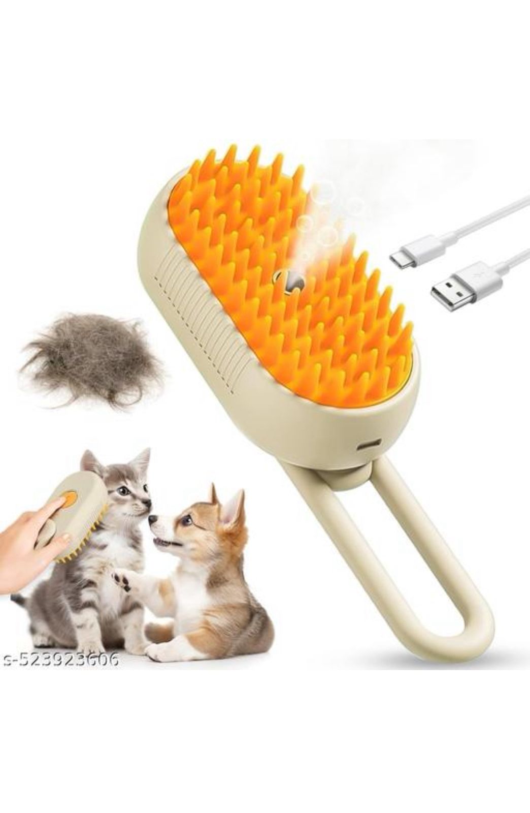 3-in-1 Pet Steam Brush